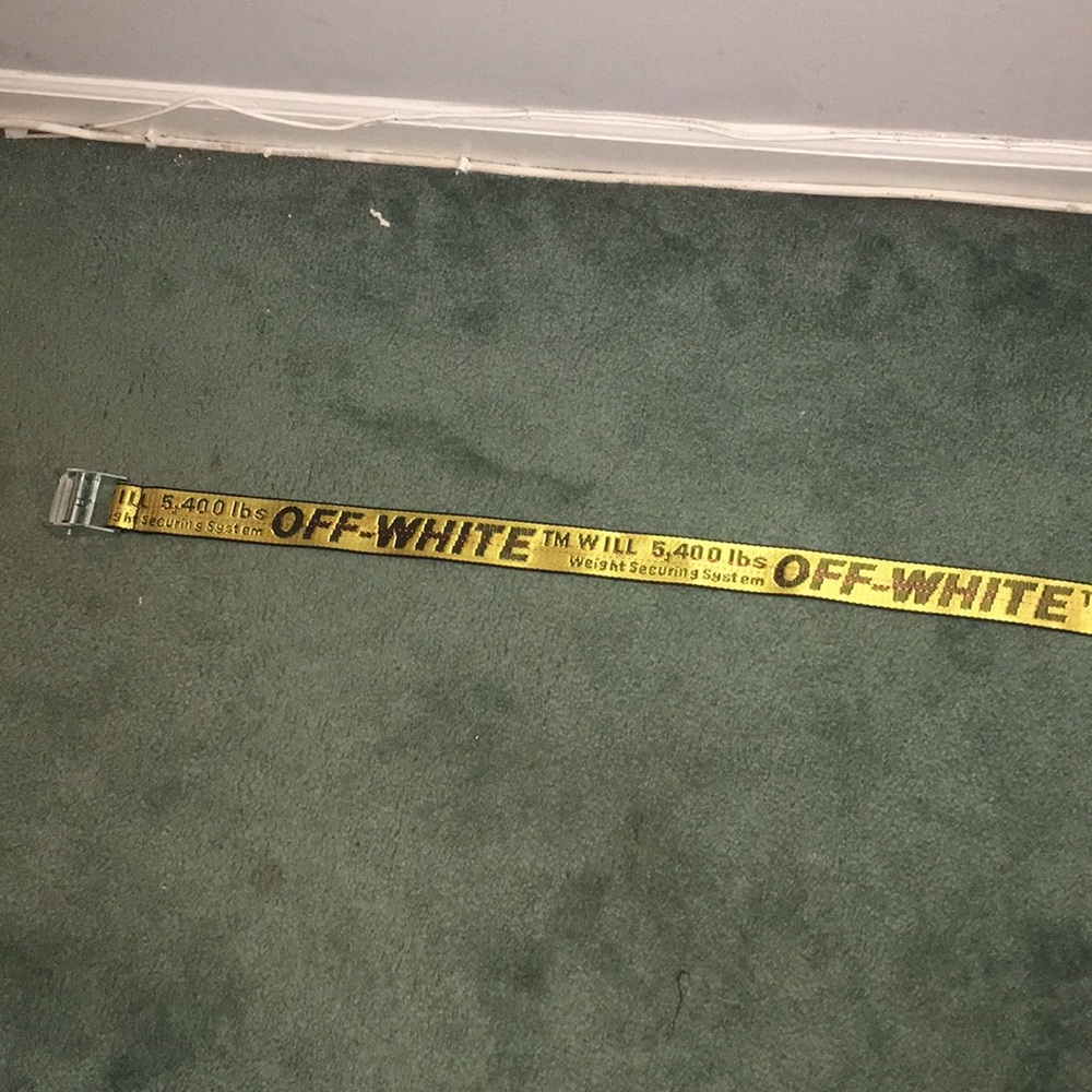 Off white belt